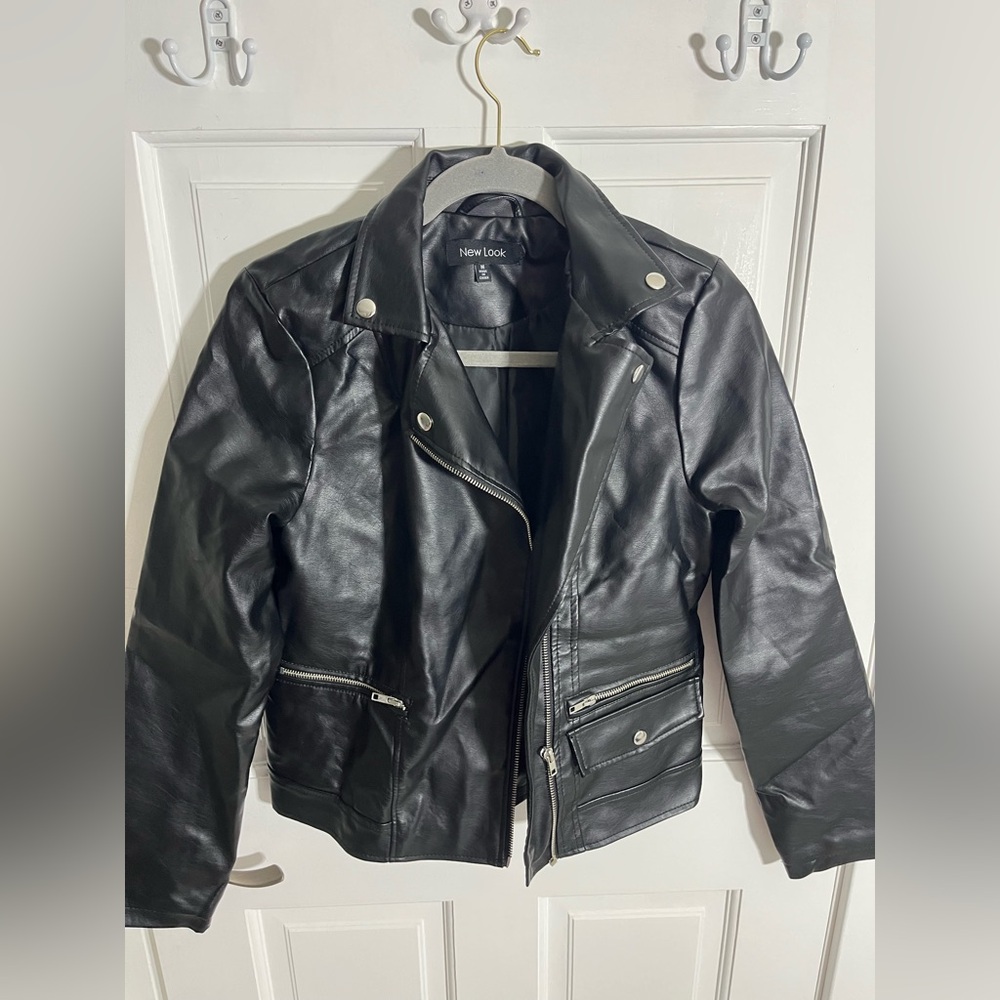 New Look Black Faux Leather Jacket